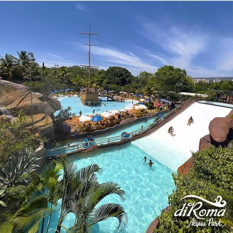 Apartment Piazza Diroma Caldas Novas Acqua Park Incluso Ate 5 Pessoas Com Cafe Da Manha